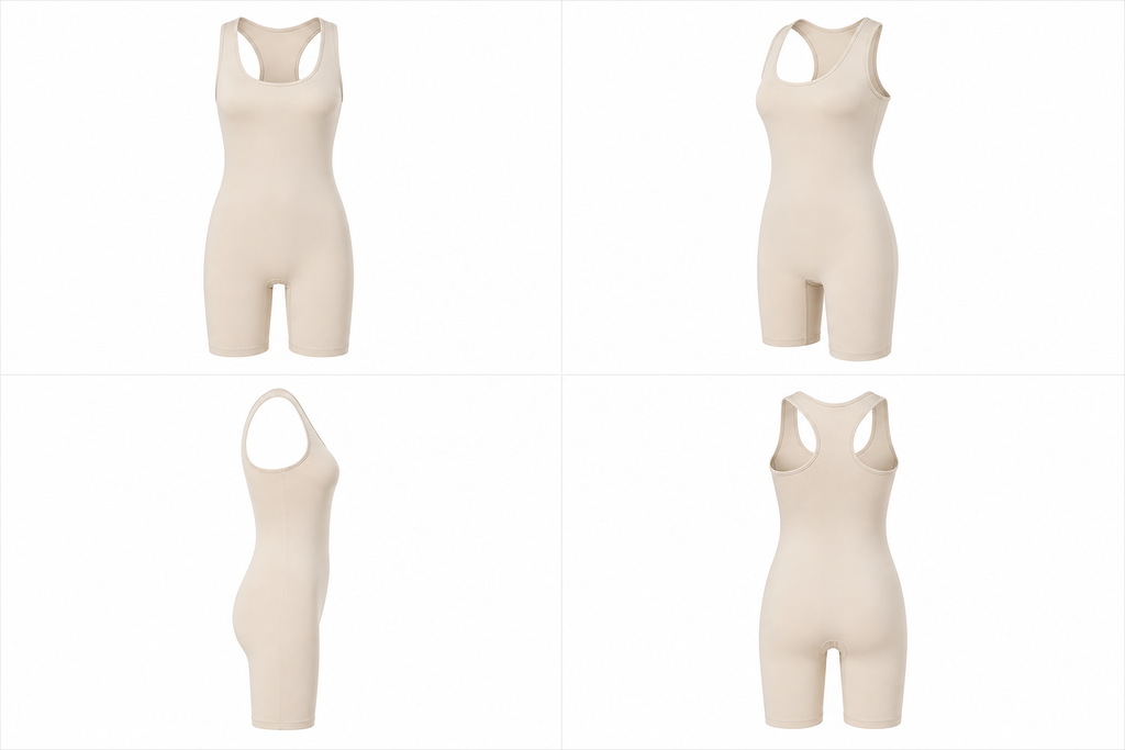 Four angle 3D product view - centered full