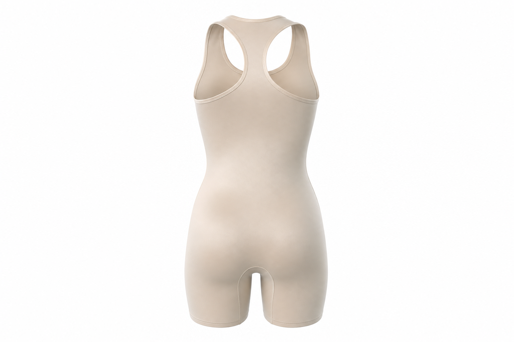Back view racerback cutout - 3D float