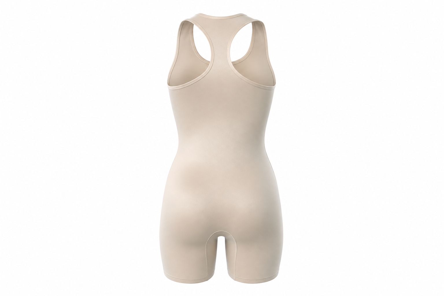 Back view racerback cutout - 3D float
