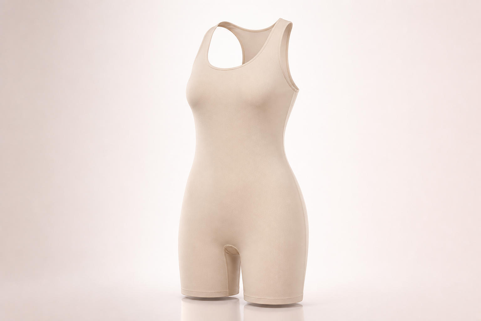 LYBDY Seamless Shapewear Romper - 3D front studio